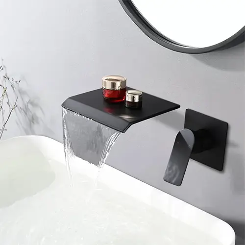 Chrome sink fixture installation